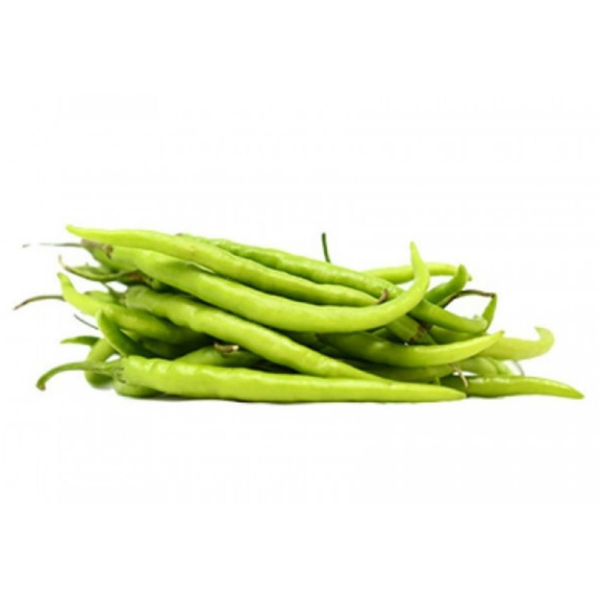 Light green Chili/कम तिखी र्मिची